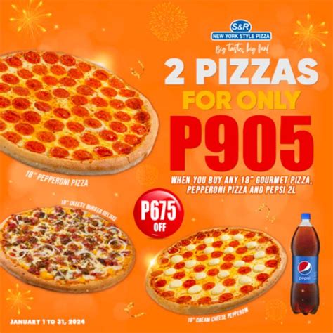 snr pizza size|S&R Pizza.